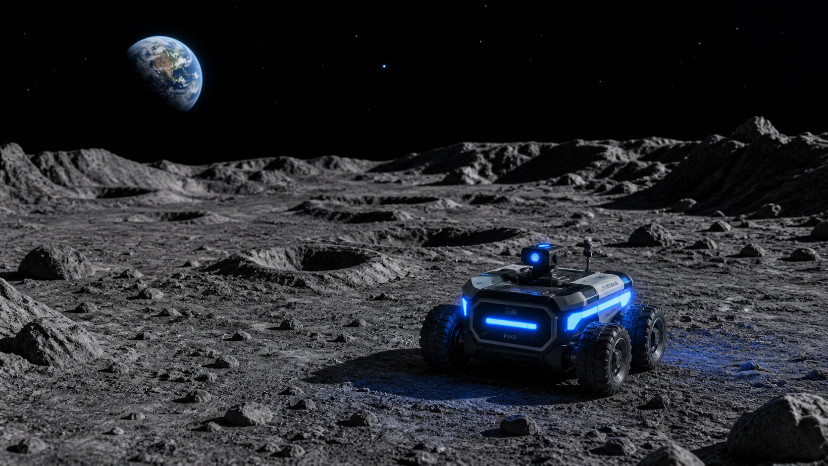 Lunar Base Alpha — The Moon